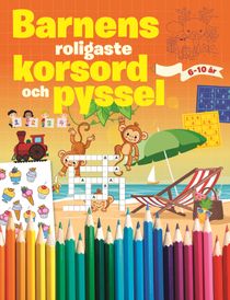 Barnens roligaste korsord och pyssel