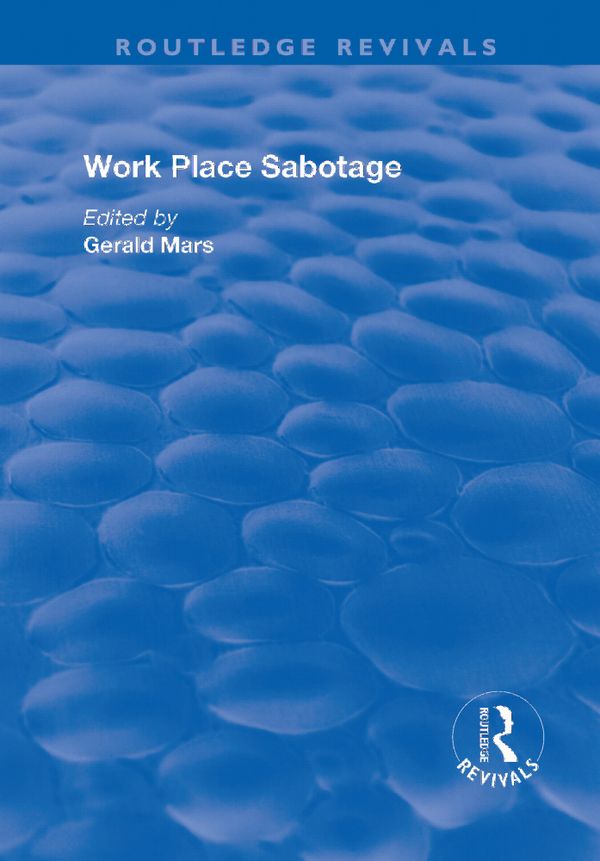 Work Place Sabotage | 1:a upplagan