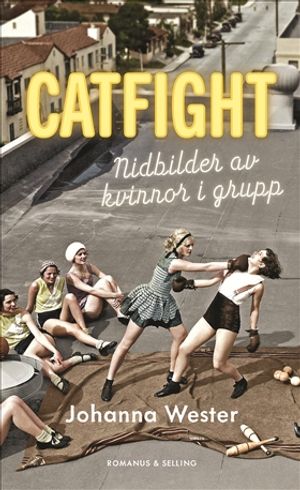 Catfight : Nidbilder av kvinnor i grupp