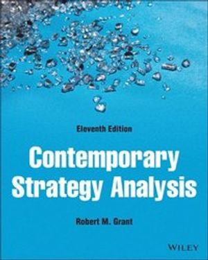 Contemporary Strategy Analysis | 11:e upplagan