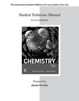 ISE Student Solutions Manual for Chemistry