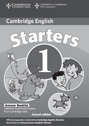Cambridge young learners english tests starters 1 answer booklet - examinat
