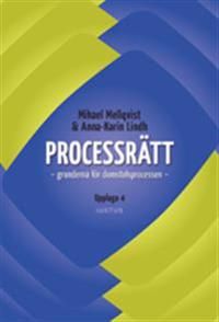 Processrätt: grunderna för domstolsprocessen | 4:e upplagan