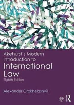 Akehurst's Modern Introduction To International Law | 8:e upplagan