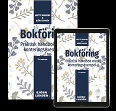 Bokföring : praktisk handbok med konteringsexempel | 23:e upplagan