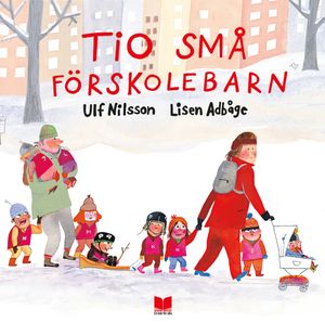 Tio små förskolebarn