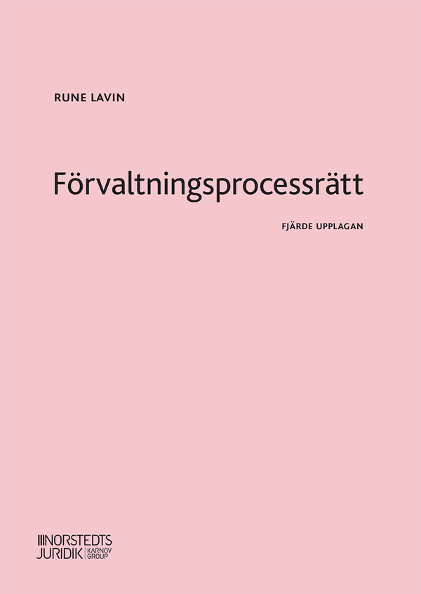 Förvaltningsprocessrätt | 4:e upplagan
