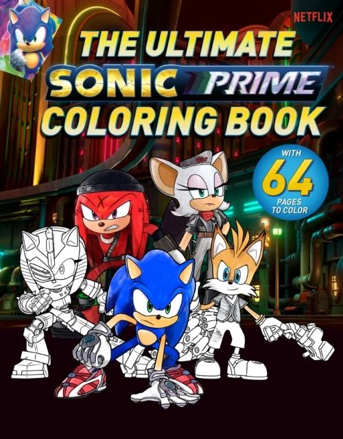 The Ultimate Sonic Prime Coloring Book | 0:e upplagan