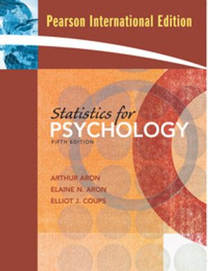 Statistics for Psychology | 5:e upplagan