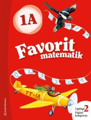 Favorit matematik 1A Elevpaket - Digitalt + Tryckt |  2:e upplagan