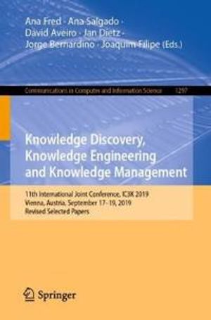 Knowledge Discovery, Knowledge Engineering and Knowledge Management | 1:a upplagan