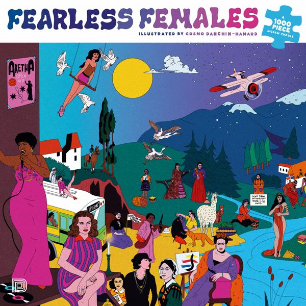 Fearless Females: A 1000 Piece Jigsaw Puzzle | 0:e upplagan