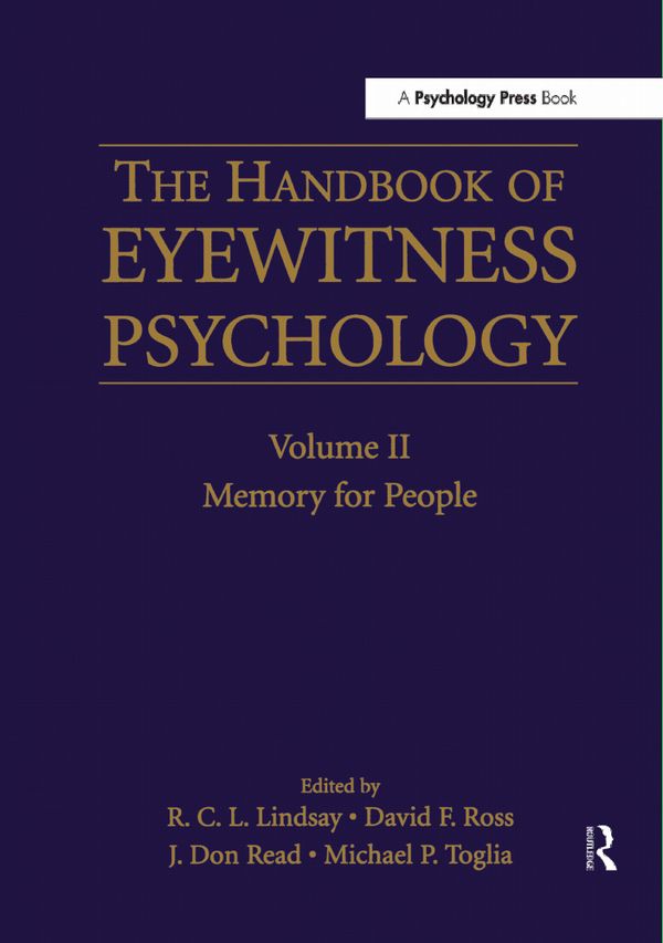 The Handbook of Eyewitness Psychology: Volume II | 1:a upplagan