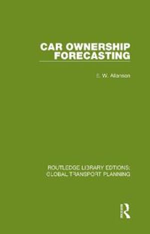 Car Ownership Forecasting | 1:a upplagan