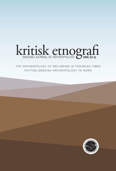 kritisk etnografi – Swedish Journal of Anthropology, 2020, Vol 3 | 0:e upplagan