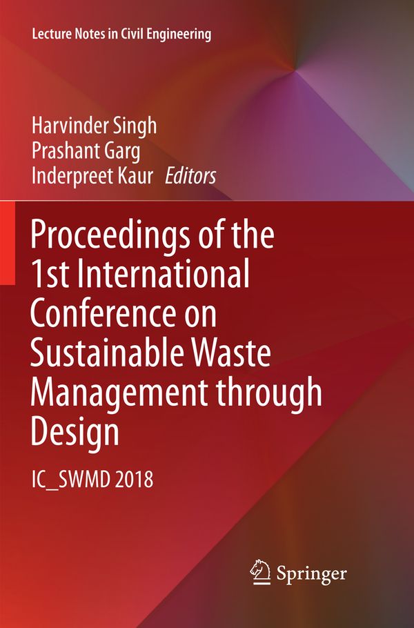 Proceedings of the 1st International Conference on Sustainable Waste Management through Design | 1:a upplagan