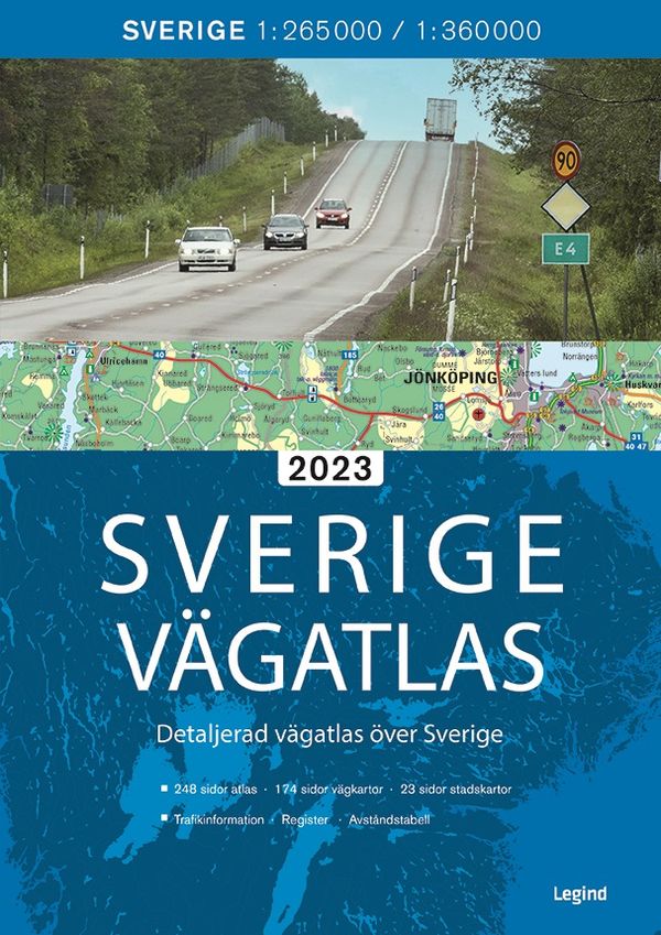 Sverige vägatlas 2023 | 0:e upplagan