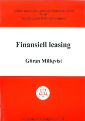 Finansiell leasing