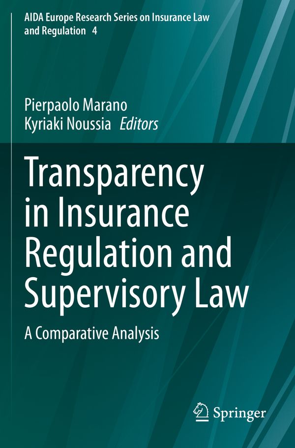 Transparency in Insurance Regulation and Supervisory Law | 1:a upplagan