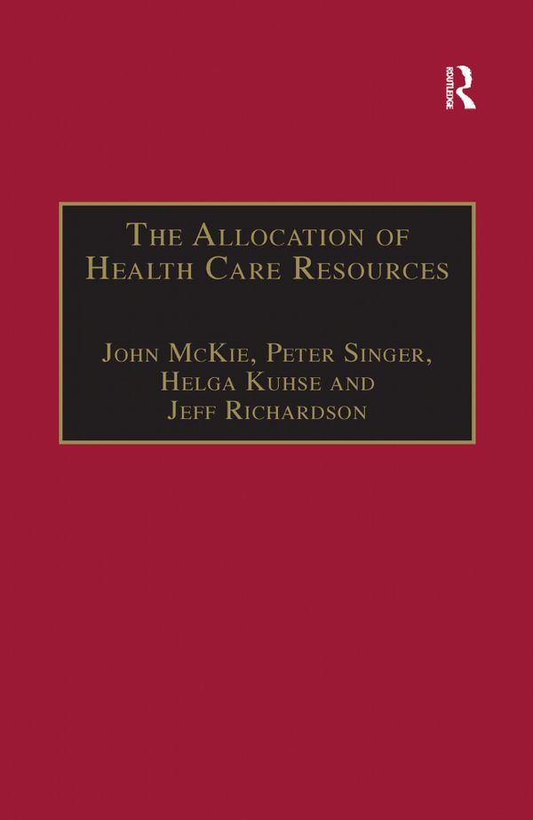 The Allocation of Health Care Resources | 1:a upplagan