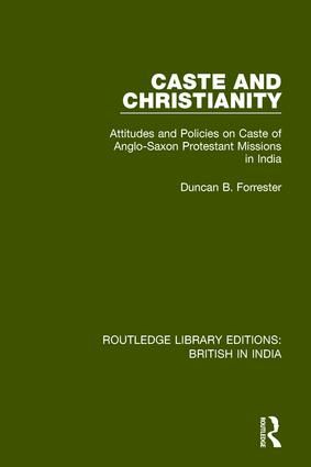 Caste and Christianity | 1:a upplagan