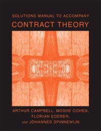 Solutions Manual to Accompany Contract Theory | 0:e upplagan