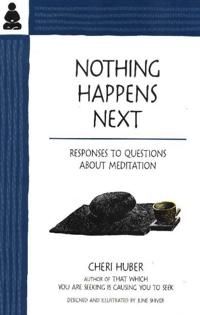 Nothing happens next - responses to questions about meditation