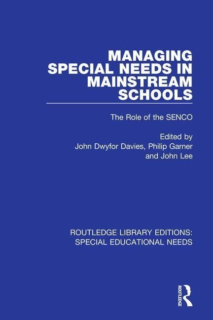 Managing Special Needs in Mainstream Schools | 1:a upplagan