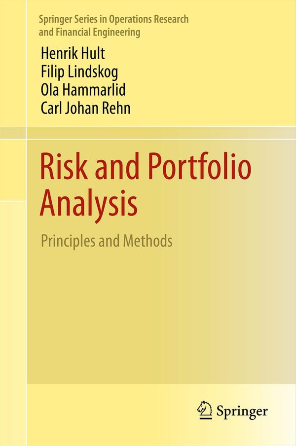 Risk and Portfolio Analysis | 0:e upplagan