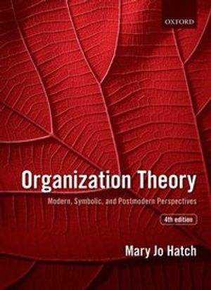 Organization Theory | 4:e upplagan