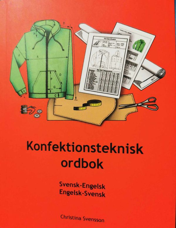 Konfektionsteknisk ordbok | 0:e upplagan