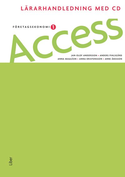 Access 1, Lärarhandledning med CD | 1:a upplagan
