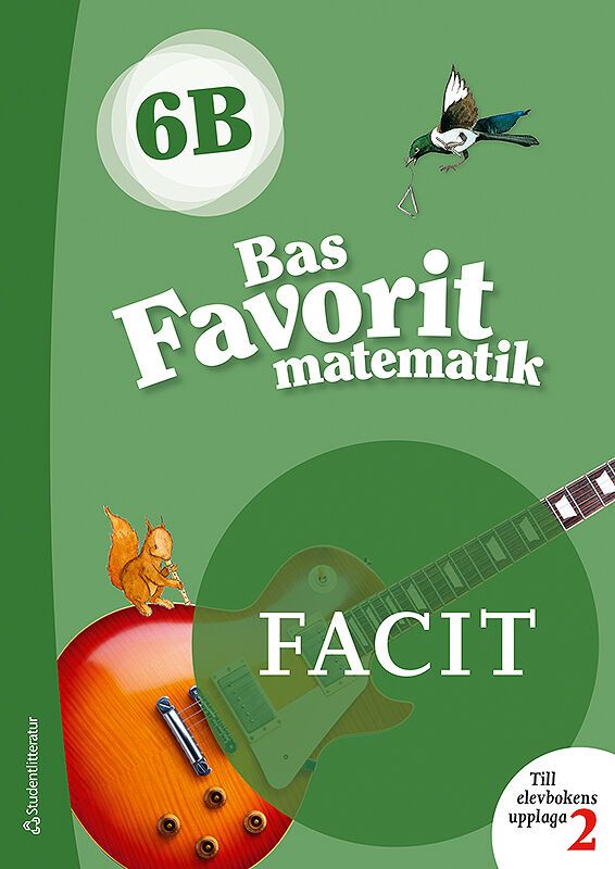 Bas Favorit matematik 6B  Facit 5-pack | 1:a upplagan