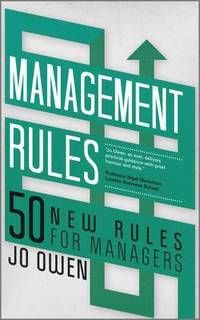 Management Rules: 50 New Lessons for Survival and Success