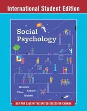 Social Psychology | 5:e upplagan