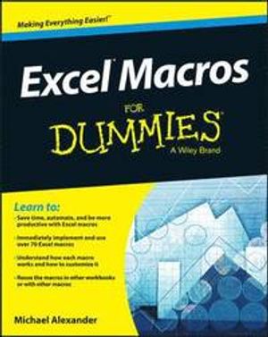 Excel Macros For Dummies | 1:a upplagan