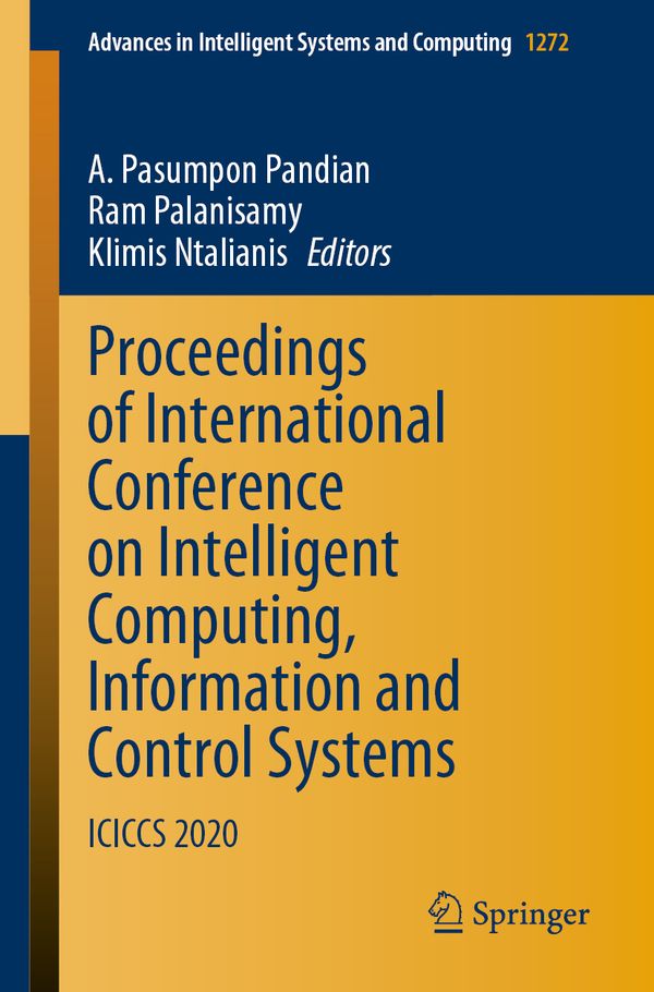 Proceedings of International Conference on Intelligent Computing, Information and Control Systems | 1:a upplagan
