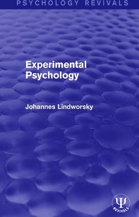 Experimental Psychology | 1:a upplagan