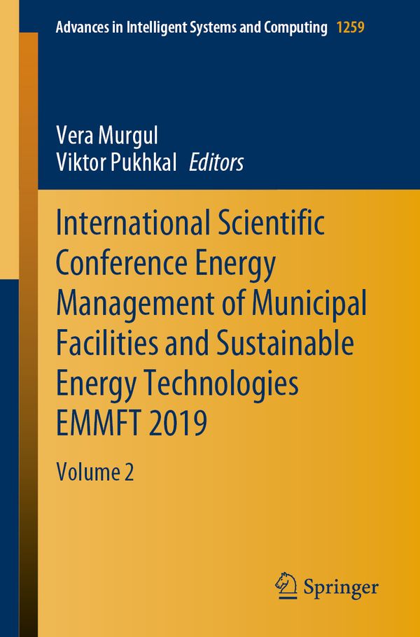 International Scientific Conference Energy Management of Municipal Facilities and Sustainable Energy Technologies EMMFT 2019 | 1:a upplagan