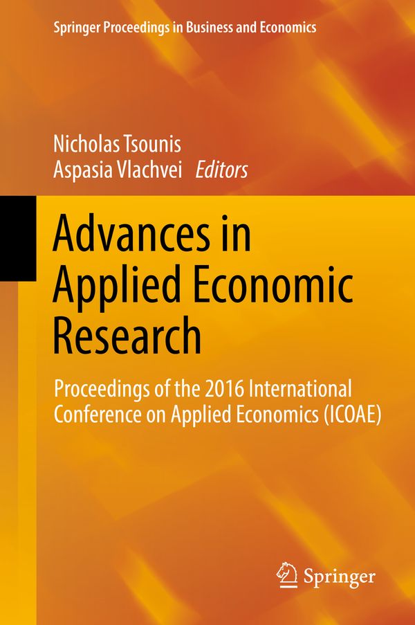Advances in Applied Economic Research | 1:a upplagan