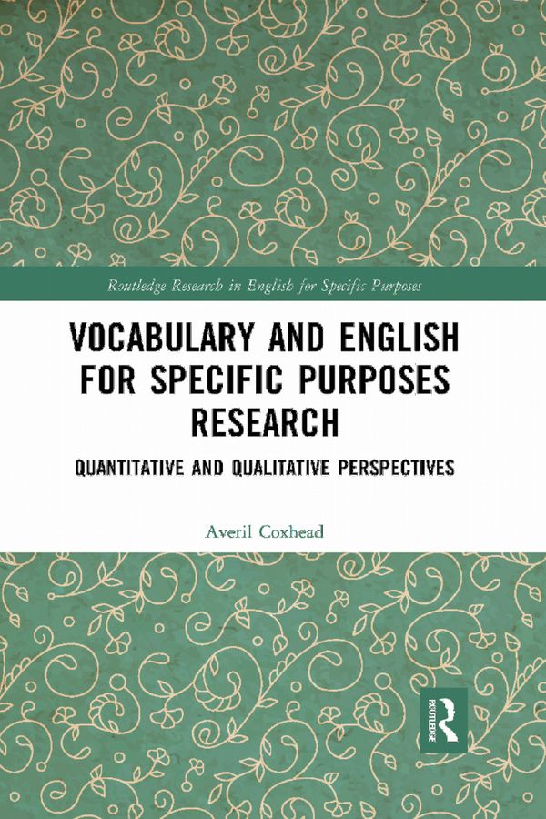 Vocabulary and English for Specific Purposes Research | 1:a upplagan