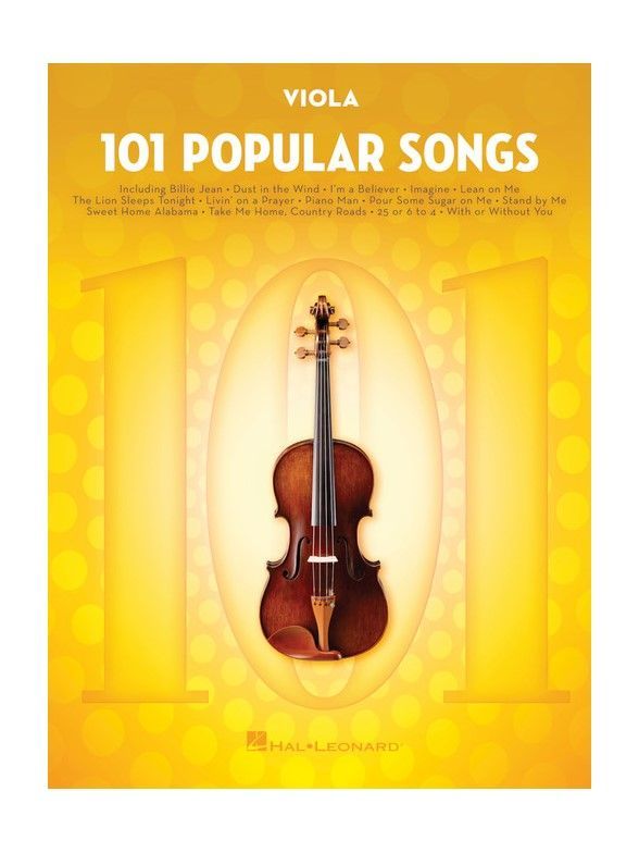 101 Popular Songs - Viola | 0:e upplagan