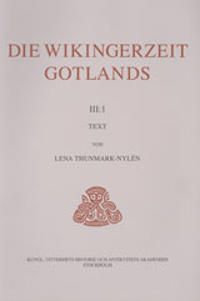 Die Wikingerzeit Gotlands. 3:1, Text | 0:e upplagan