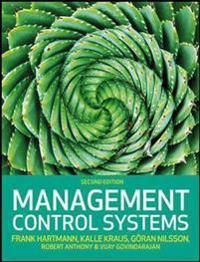 Management Control Systems, 2e | 2:a upplagan