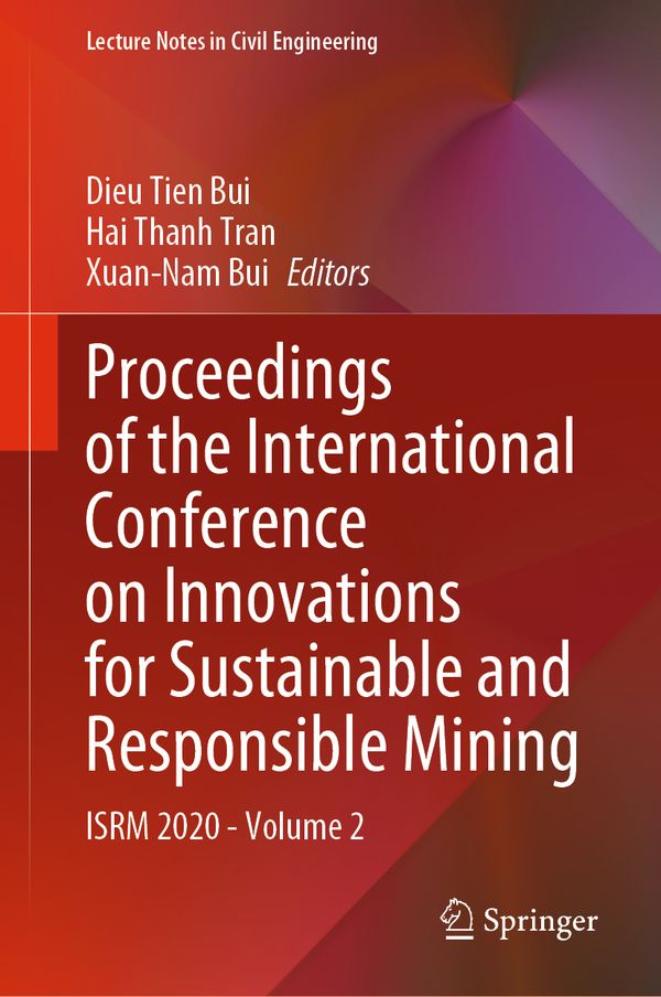 Proceedings of the International Conference on Innovations for Sustainable and Responsible Mining | 1:a upplagan