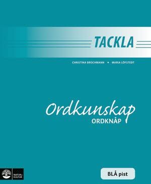 Tackla Ordkunskap Ordknåp Blå pist (1-pack) | 1:a upplagan