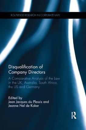 Disqualification of Company Directors | 1:a upplagan