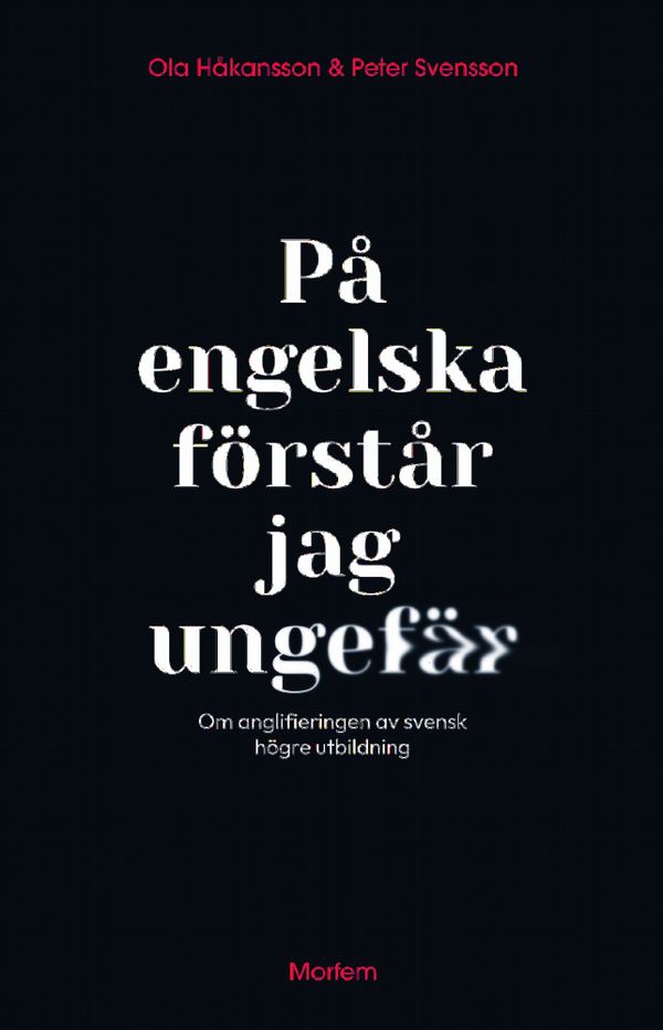 På engelska förstår jag ungefär | 1:a upplagan