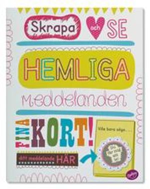 Skrapa och se hemliga meddelan