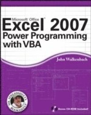 Excel 2007 Power Programming with VBA [With CDROM] | 1:a upplagan